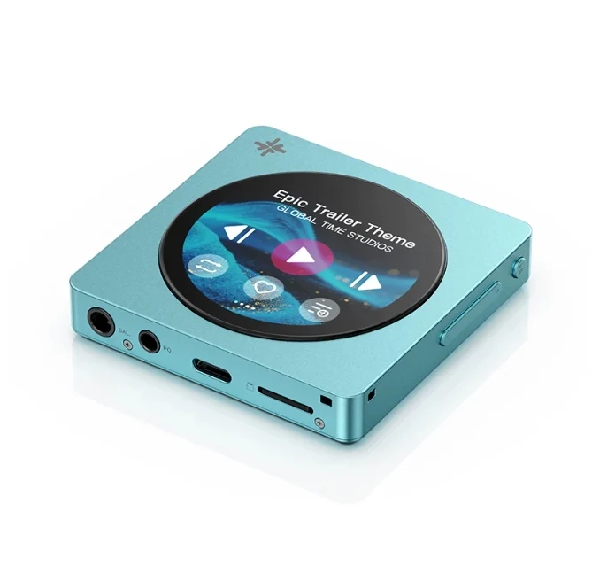 Baladeur Hi-Res Snowsky DISC — écran rond tactile, double DAC, sortie 4,4 mm