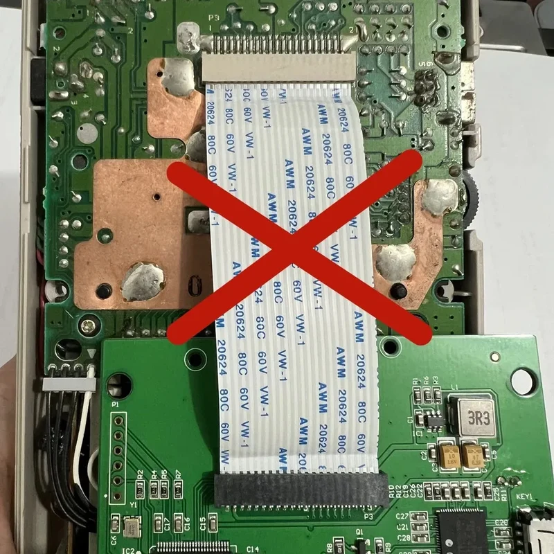 Kit écran LCD rétroéclairé Game Boy DMG — format d'origine