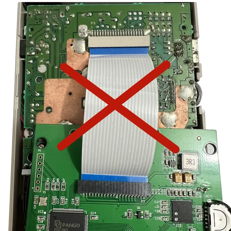 Kit écran LCD rétroéclairé Game Boy DMG — format d'origine