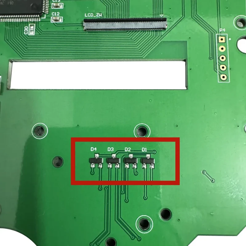 Kit écran LCD rétroéclairé Game Boy DMG — format d'origine