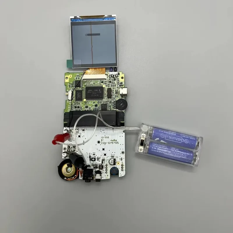 Écran IPS 2,45 pouces pour Game Boy Color — sans découpe de coque