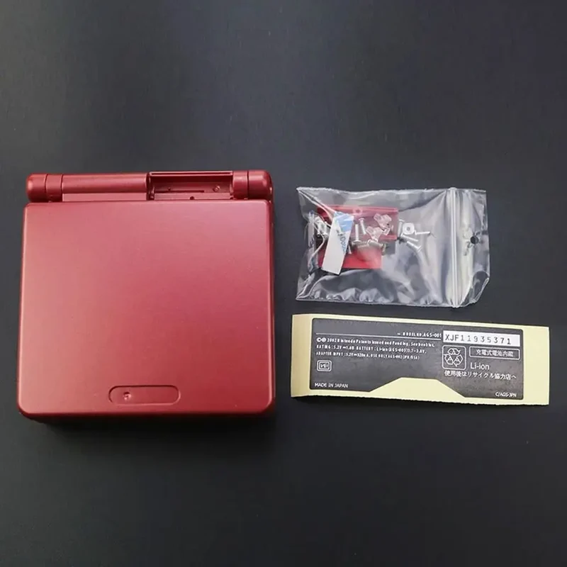 Coque de remplacement complète Game Boy Advance SP — boutons inclus