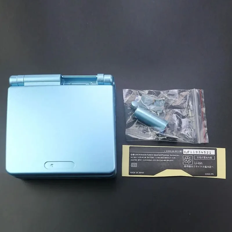 Coque de remplacement complète Game Boy Advance SP — boutons inclus