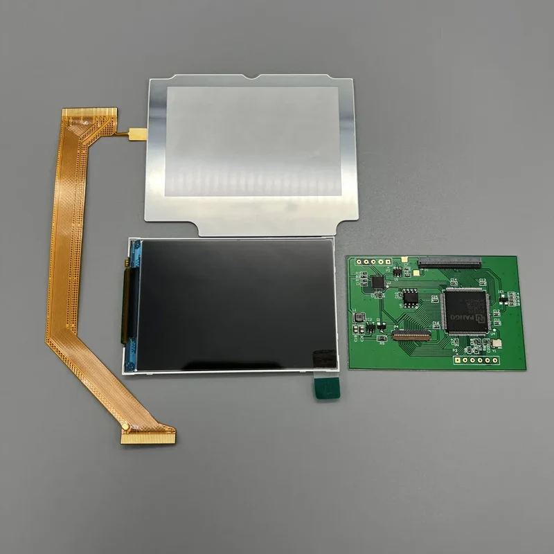 Écran IPS 3 pouces pour Game Boy Advance SP — dalle haute luminosité