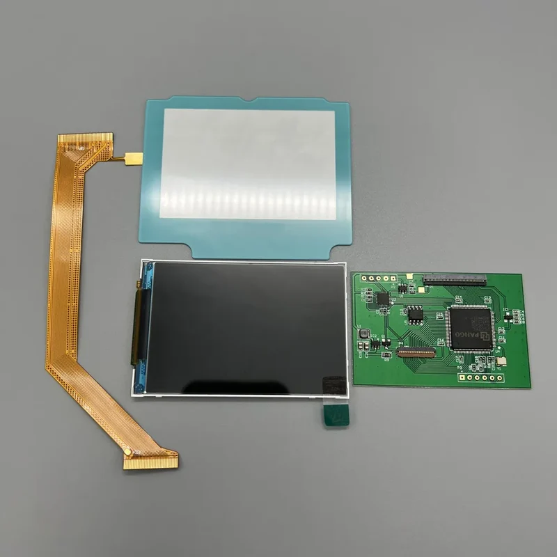 Écran IPS 3 pouces pour Game Boy Advance SP — dalle haute luminosité