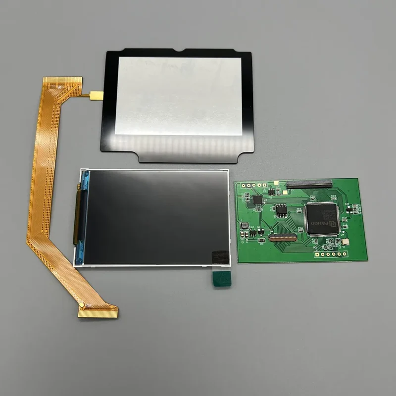 Écran IPS 3 pouces pour Game Boy Advance SP — dalle haute luminosité