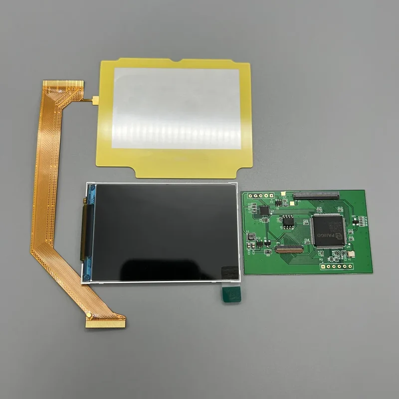 Écran IPS 3 pouces pour Game Boy Advance SP — dalle haute luminosité