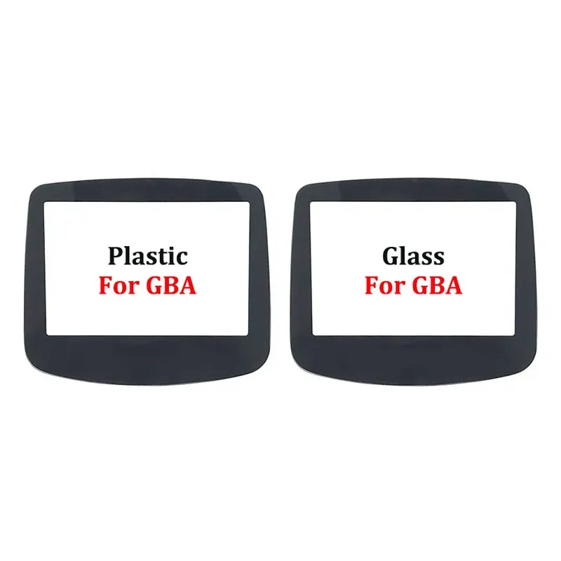 Vitre de protection Game Boy, GBC, GBA, GBA SP — verre ou plastique