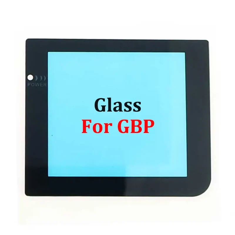 Vitre de protection Game Boy, GBC, GBA, GBA SP — verre ou plastique