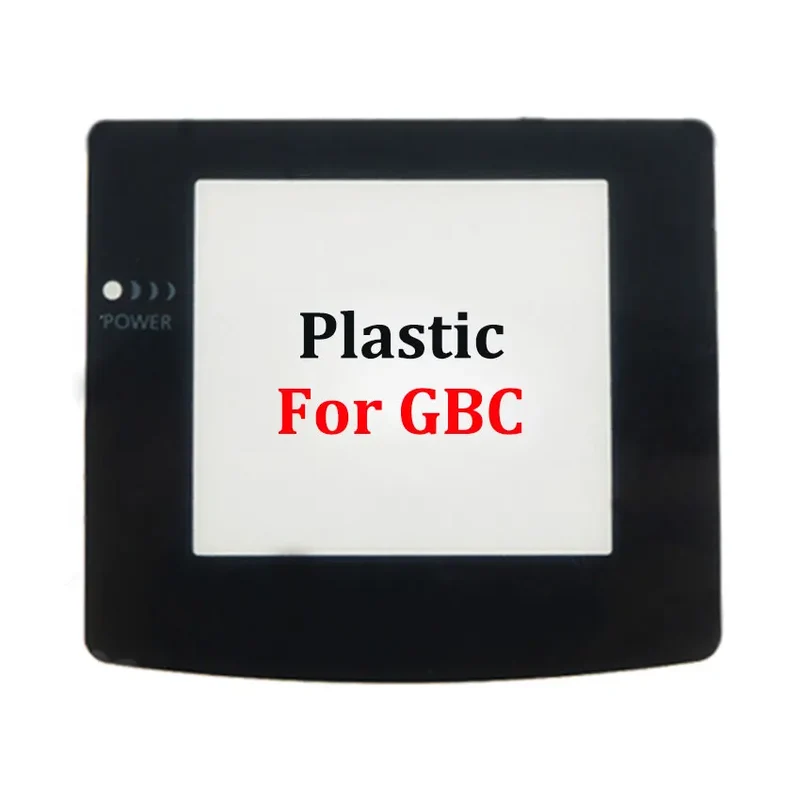 Vitre de protection Game Boy, GBC, GBA, GBA SP — verre ou plastique