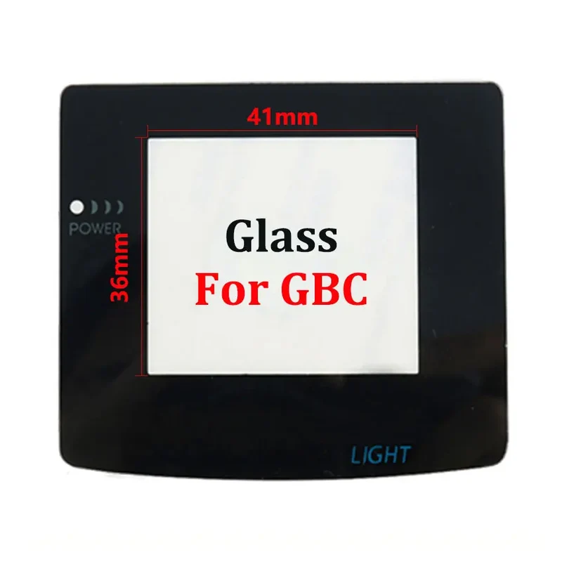 Vitre de protection Game Boy, GBC, GBA, GBA SP — verre ou plastique