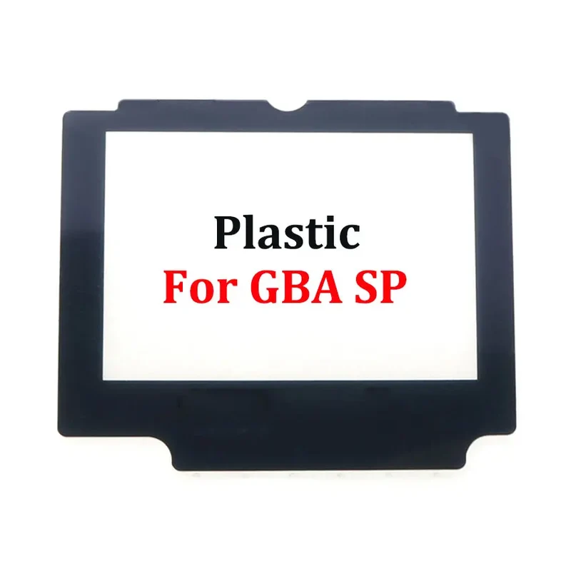 Vitre de protection Game Boy, GBC, GBA, GBA SP — verre ou plastique