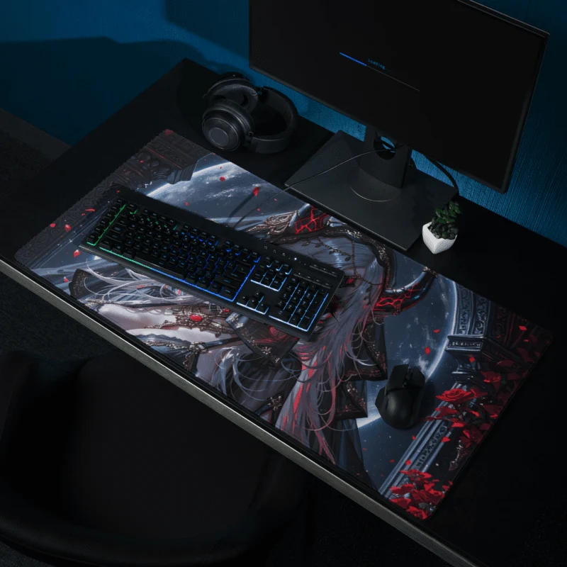 Tapis De Souris Hentai Démone Lunaire