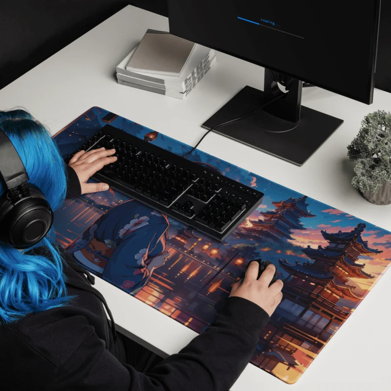 Tapis De Souris Japonais Geisha Zen