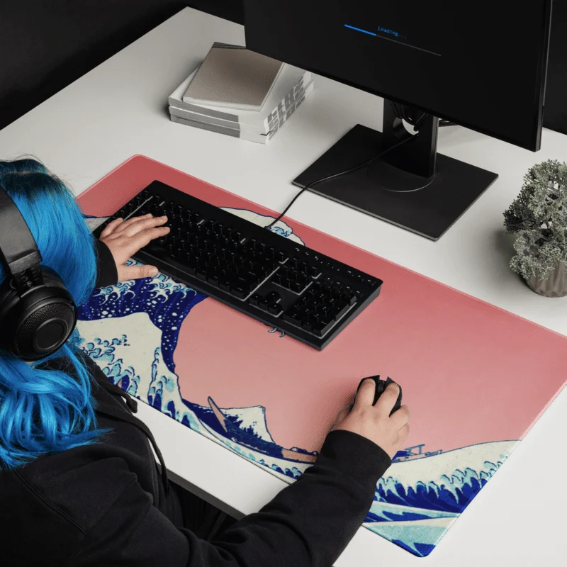 Tapis De Souris Japonais La Grande Vague