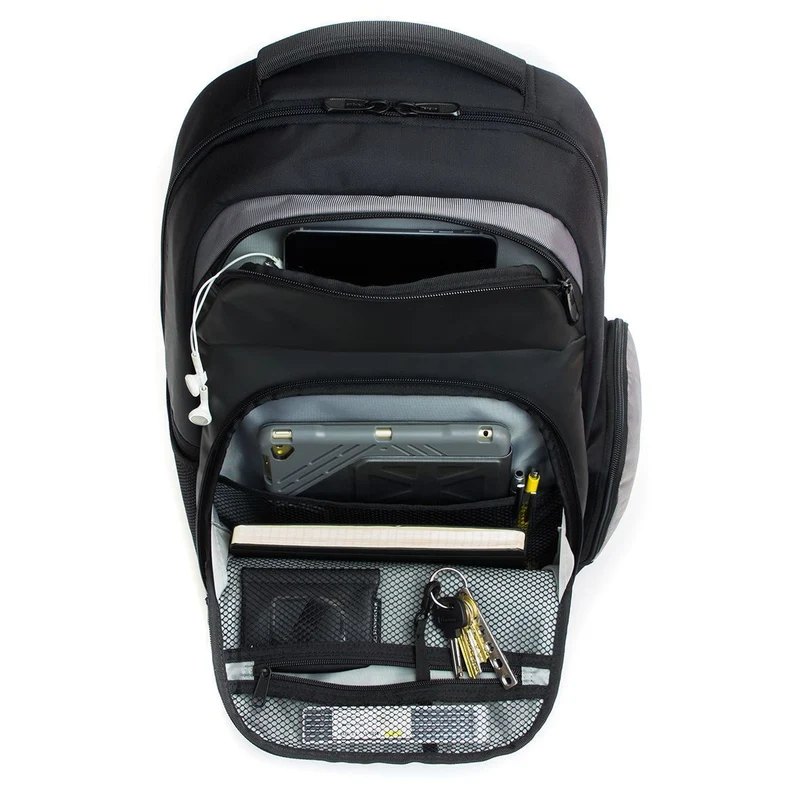 Sac à dos Education 15.6" - Noir/Gris