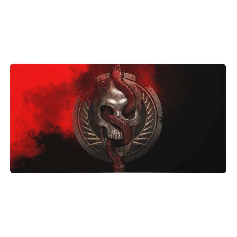 Tapis De Souris Gamer Crâne Maudit