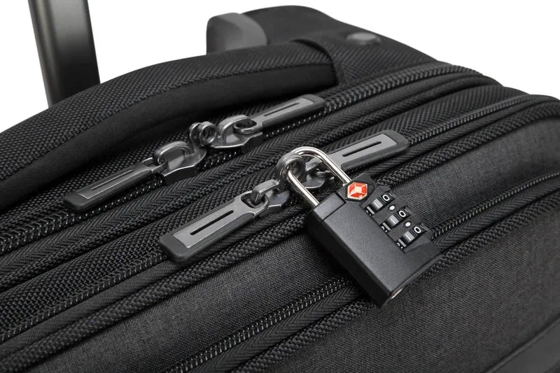 CitySmart 12-15,6" Rouleau compact sous le siège - Noir/Gris