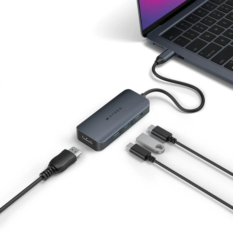 Hub USB-C à 4 ports HyperDrive Next