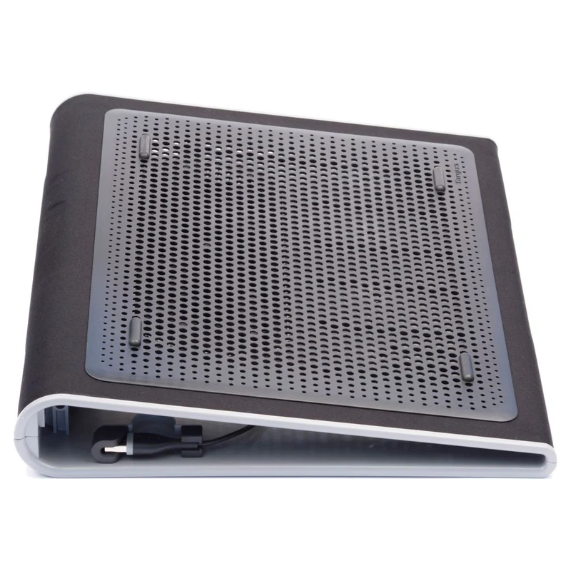 Support ventilé Refroidisseur avec 2 ventilateurs pour ordinateurs portables de 15-17"