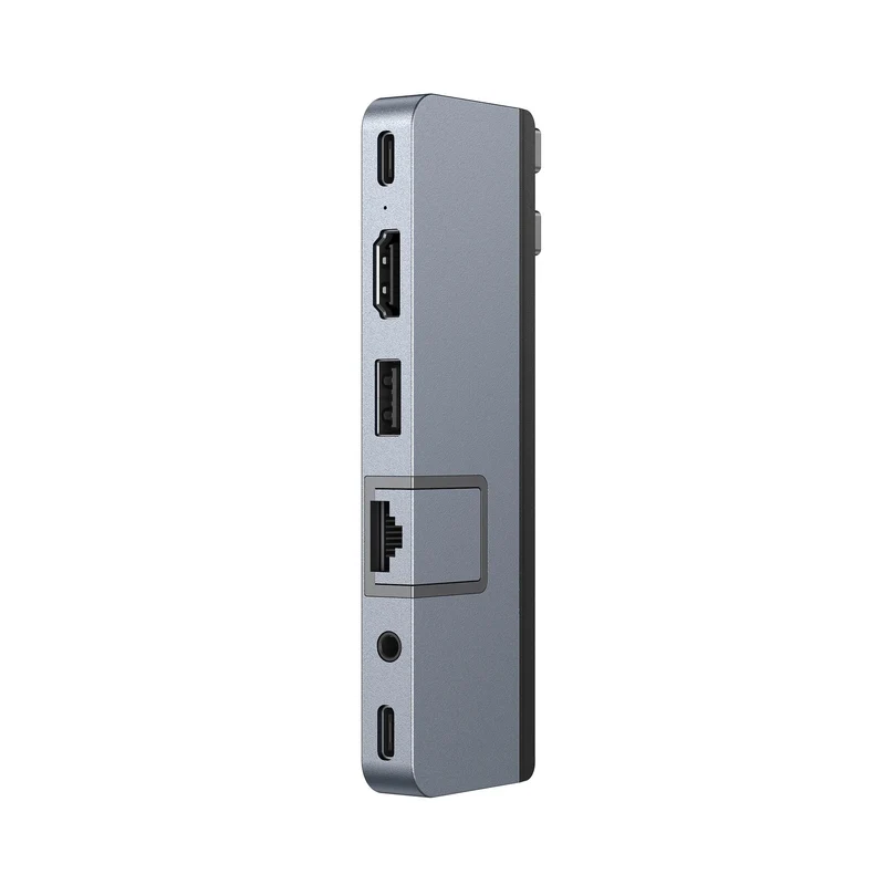 Hub USB-C DUO PRO 7-en-2 - Gris