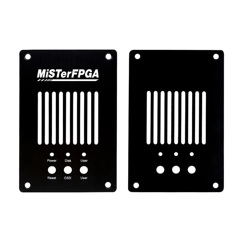 Boîtier métallique MiSTer FPGA pour DE10-Nano — hub USB et I/O