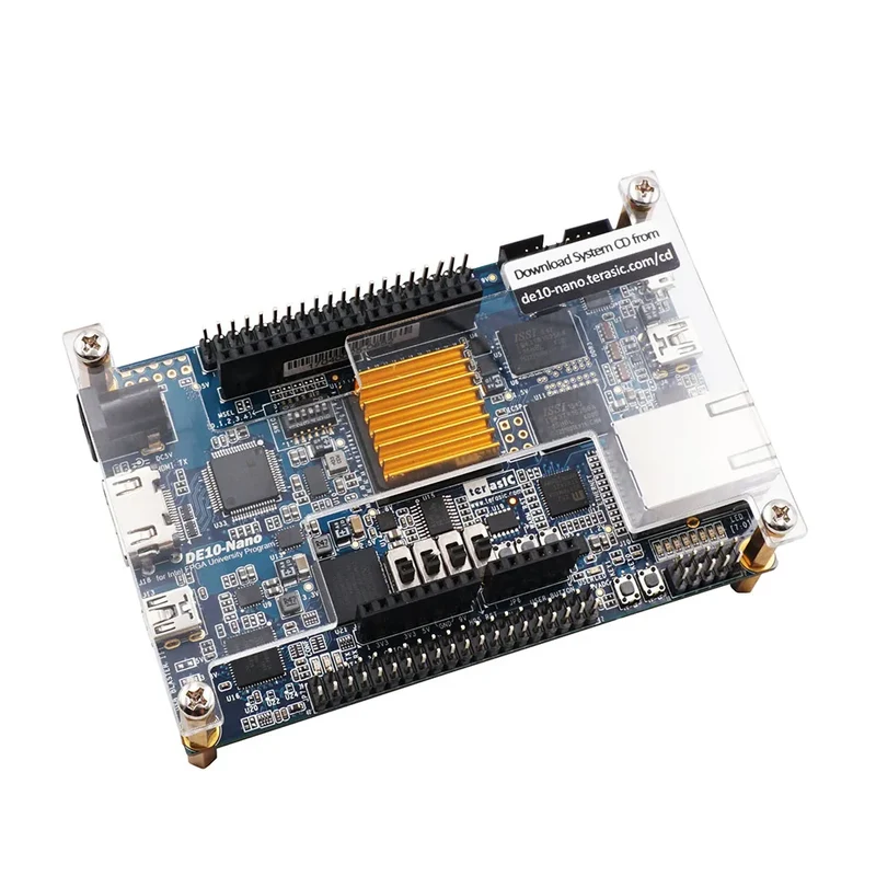Boîtier métallique MiSTer FPGA pour DE10-Nano — hub USB et I/O
