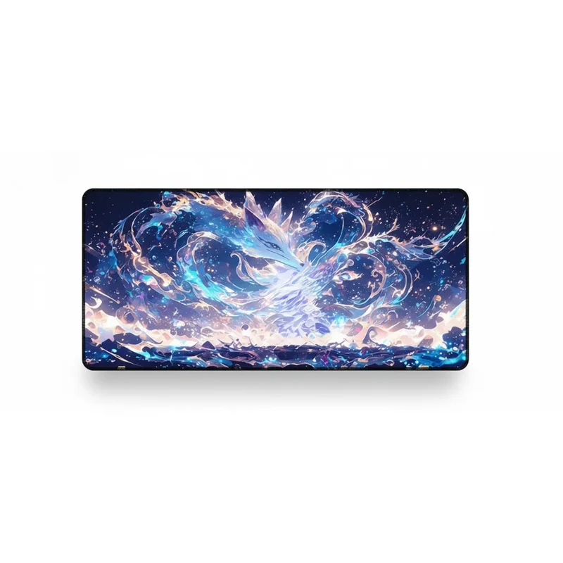 XXL Fox Mouse Pad — Silhouette of Water & Light | PopMyPad