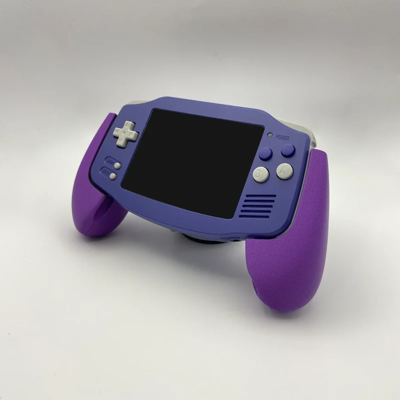 Grip poignées 3D pour Anbernic RG34XX — pose sans outil ni démontage