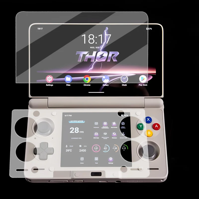 Verre trempé AYN Thor – film de protection double écran