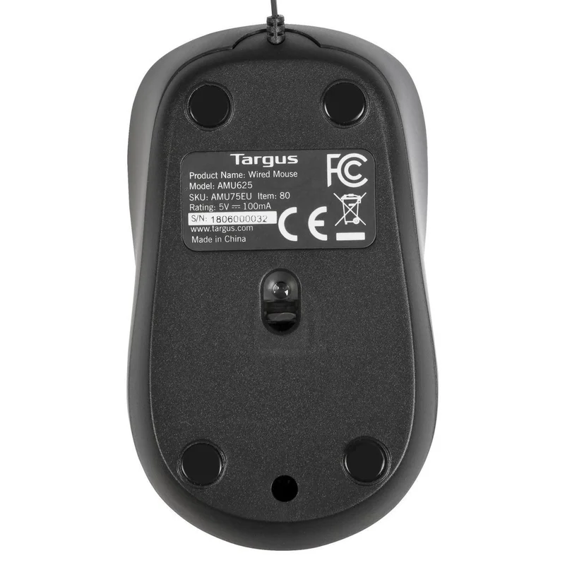 Souris de voyage Blue Trace compacte - Noir
