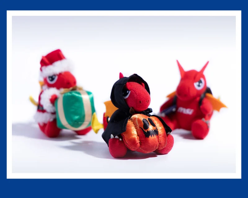 Lucky Doll Keychain—Halloween