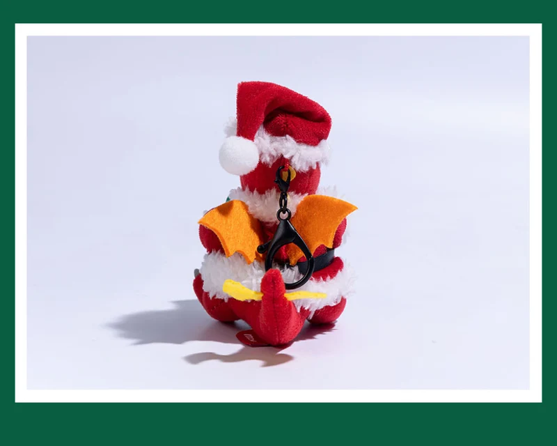 Lucky Doll Keychain—Christmas