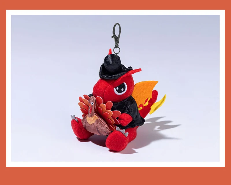 Lucky Doll Keychain—Thanksgiving Day