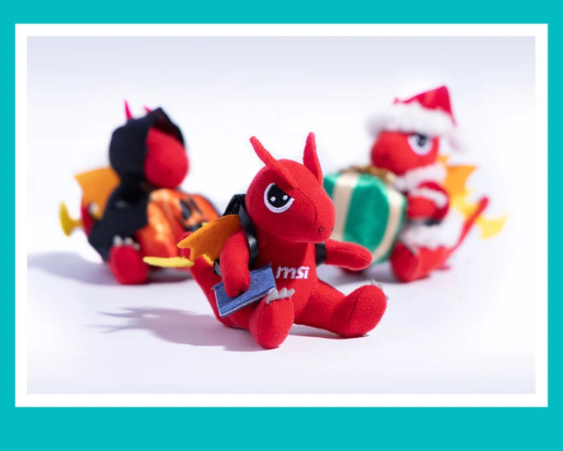 Lucky Doll Keychain—Back to School