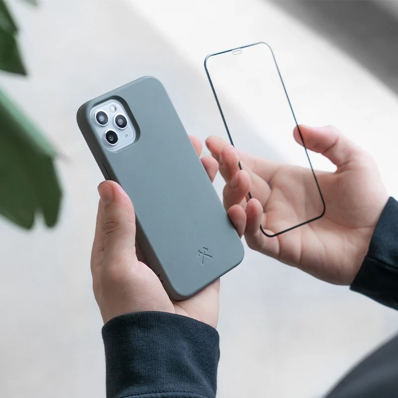 iPhone 12 Mini verre blindé plein écran
