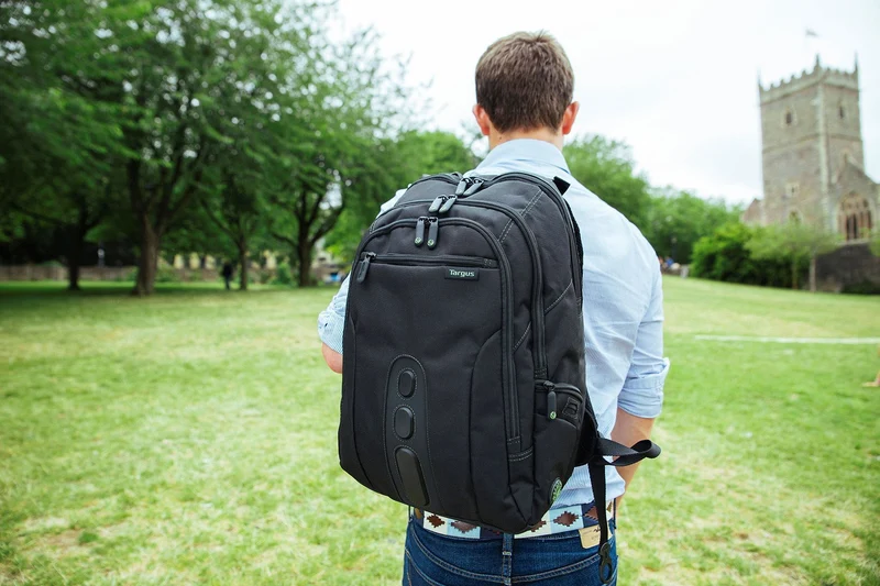 EcoSpruce Sac à dos pour ordinateur portable 15.6" - Noir