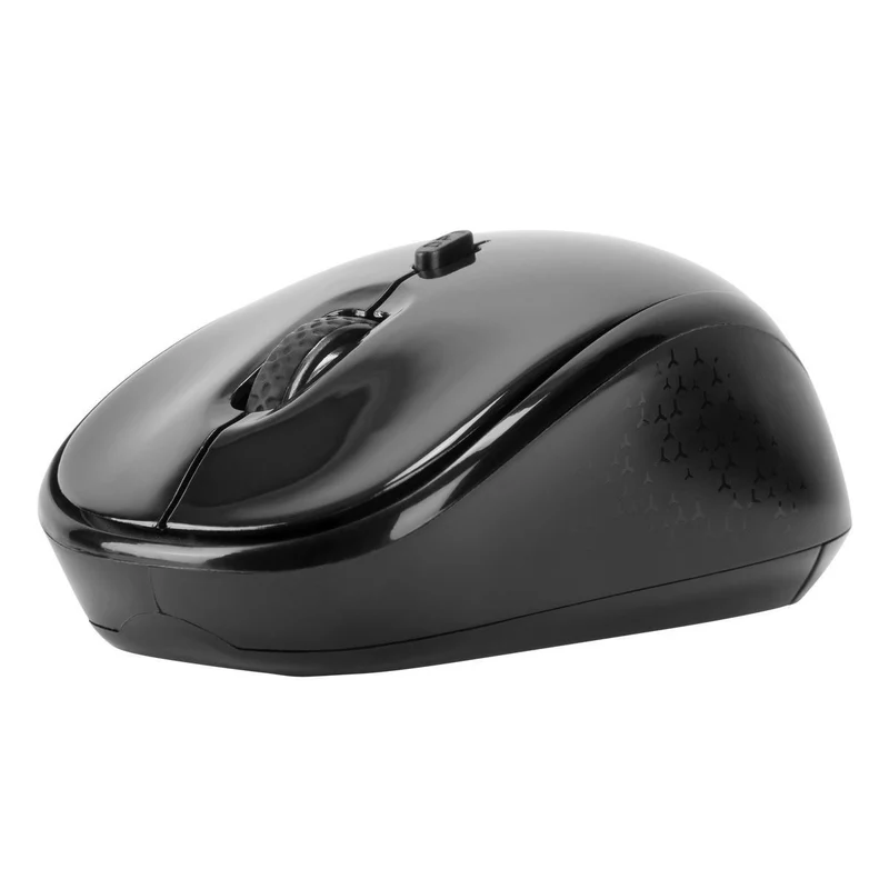 Souris sans fil + récepteur USB - Noir