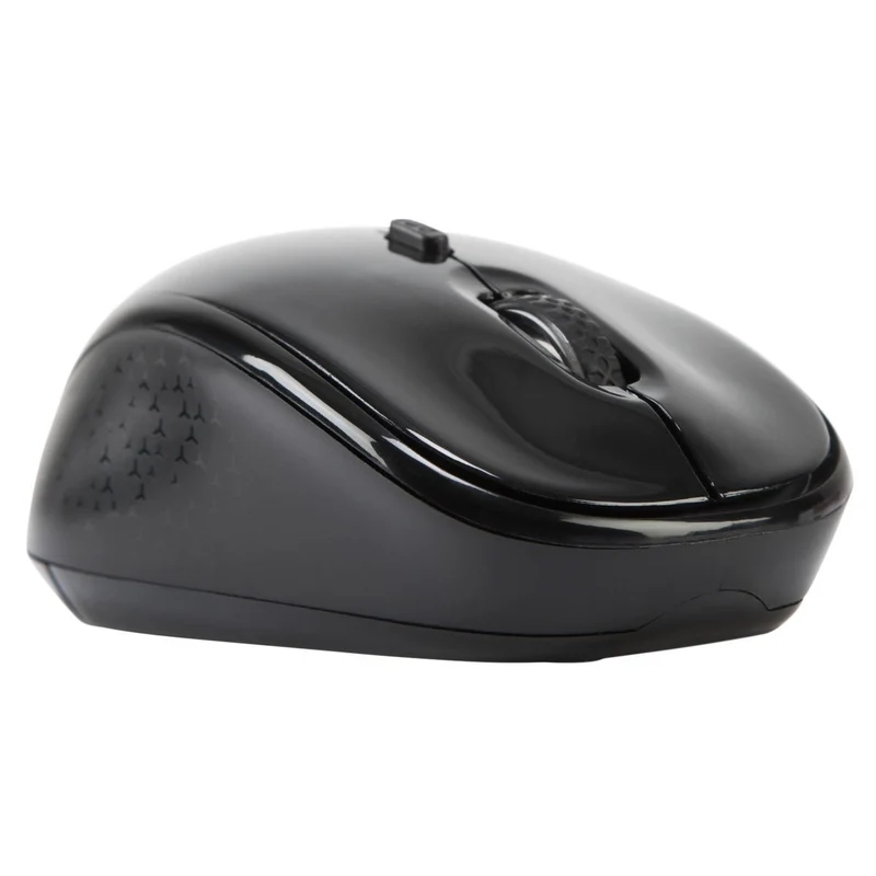 Souris sans fil + récepteur USB - Noir