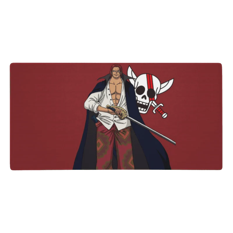 Tapis De Souris Manga Pirate Légendaire