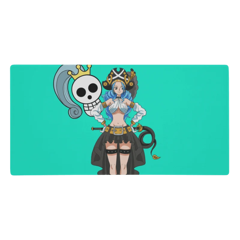 Tapis De Souris Manga Reine Pirate