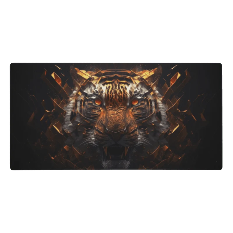 Tapis De Souris Gamer Tigre Quantum