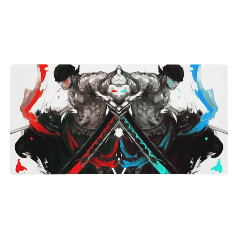 Tapis de Souris Manga Guerriers Sabreurs