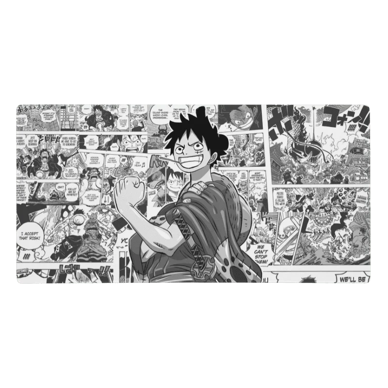 Tapis de Souris Manga Pirate Chapeau de Paille