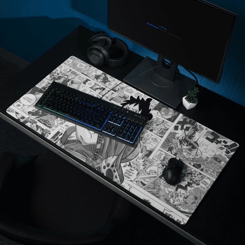 Tapis de Souris Manga Pirate Chapeau de Paille