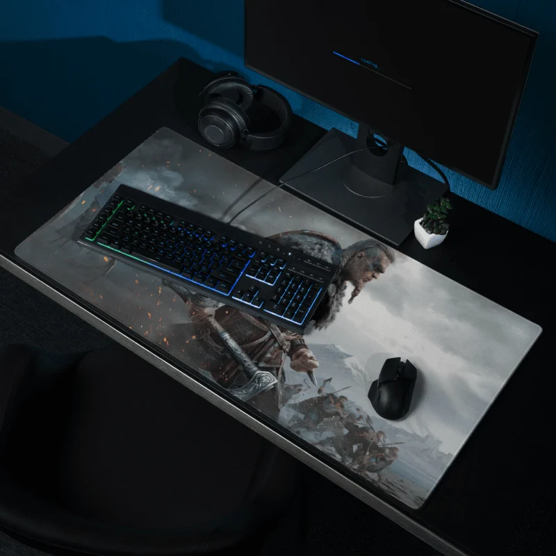 Tapis de Souris Gamer Guerrier Valhalla