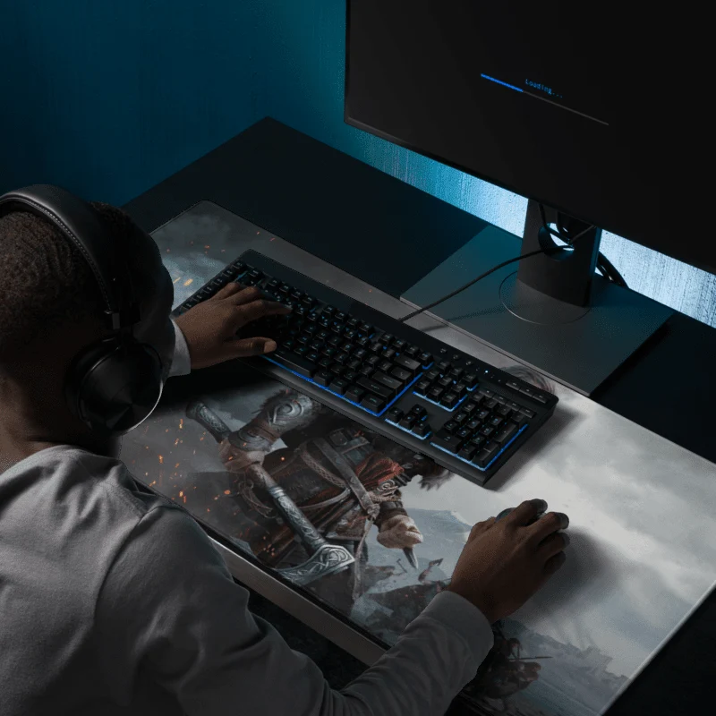 Tapis de Souris Gamer Guerrier Valhalla