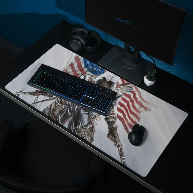 Tapis de Souris Gamer Assassin Patriote
