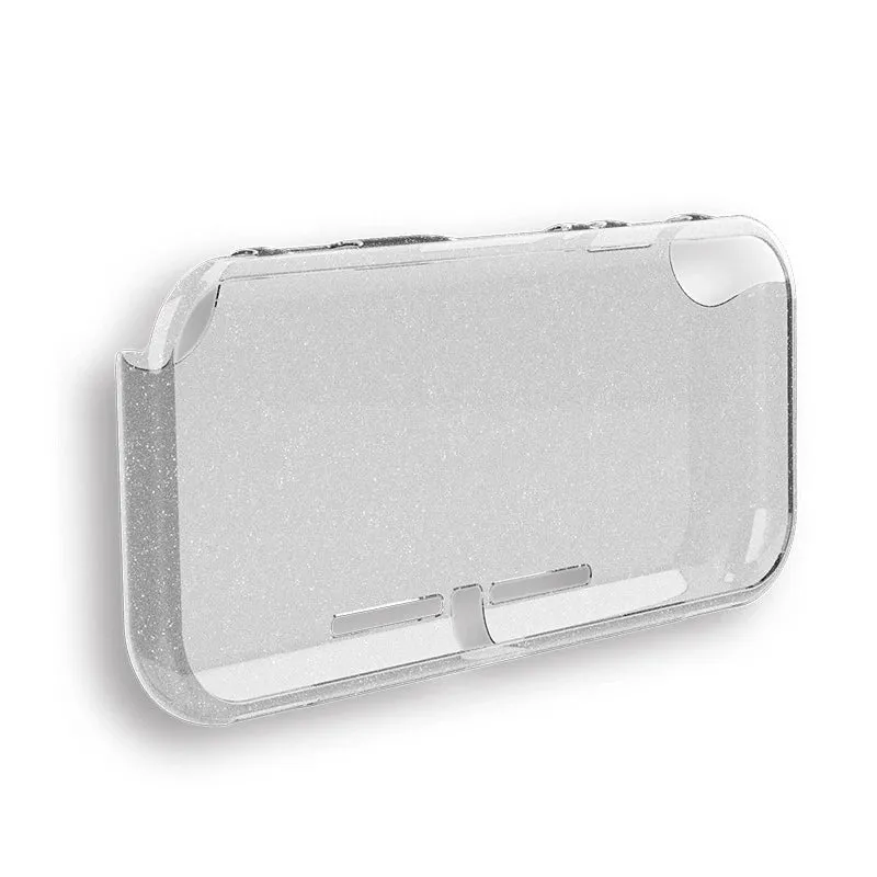 Coque arrière pailletée pour Switch Lite — TPU souple transparent