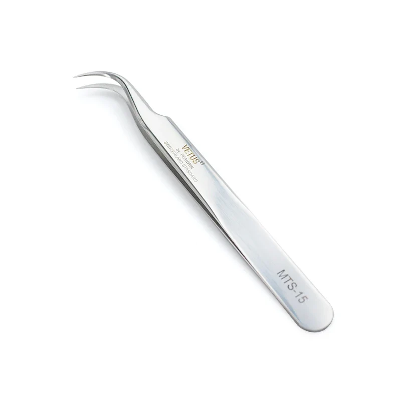Pincette de précision ESD — acier inoxydable, pointe extra-fine